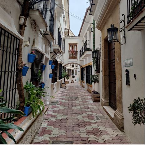 Street in Marbella Old town